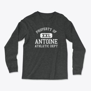 Antoine Arkansas Athletic Dept Light Soft Long Sleeve T-Shirt