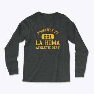 La Homa Texas Athletic Dept Light Soft Long Sleeve T-Shirt
