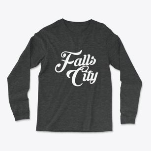Falls City Texas Vintage Team Light Soft Long Sleeve T-Shirt