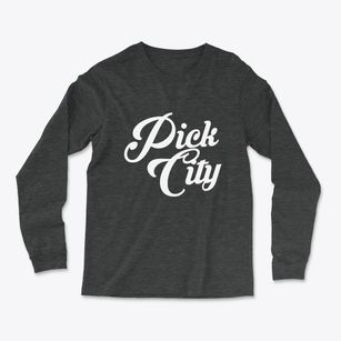 Pick City North Dakota Vintage Team Light Soft Long Sleeve T-Shirt