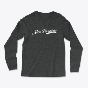New Braunfels Texas Vintage Team Light Soft Long Sleeve T-Shirt