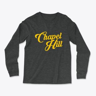Chapel Hill North Carolina Vintage Team Light Soft Long Sleeve T-Shirt