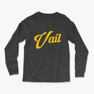 Vail Colorado Vintage Team Light Soft Long Sleeve T-Shirt