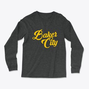 Baker City Oregon Vintage Team Light Soft Long Sleeve T-Shirt