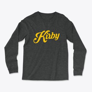 Kirby Texas Vintage Team Light Soft Long Sleeve T-Shirt