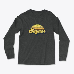 Snyder Nebraska Sublime Sunset Light Soft Long Sleeve T-Shirt