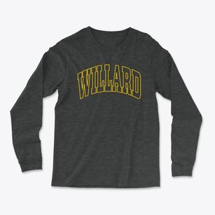 Willard Utah Trendy Block Light Soft Long Sleeve T-Shirt