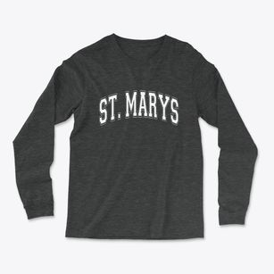 St. Marys West Virginia Varsity Light Soft Long Sleeve T-Shirt