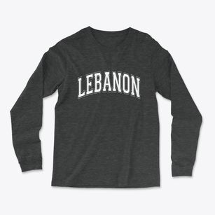 Lebanon New York Varsity Light Soft Long Sleeve T-Shirt