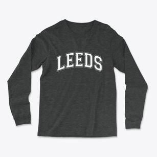 Leeds New York Varsity Light Soft Long Sleeve T-Shirt