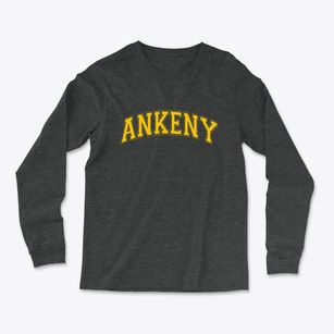 Ankeny Iowa Varsity Light Soft Long Sleeve T-Shirt