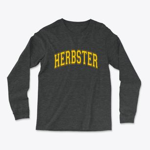 Herbster Wisconsin Varsity Light Soft Long Sleeve T-Shirt