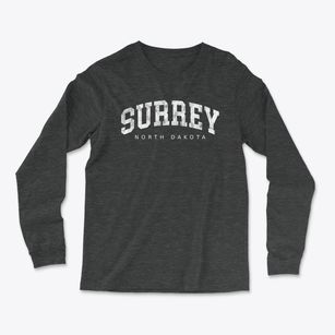 Surrey North Dakota Urban Vibe Light Soft Long Sleeve T-Shirt