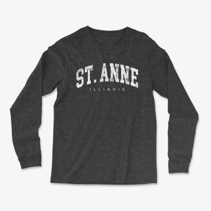 St. Anne Illinois Urban Vibe Light Soft Long Sleeve T-Shirt
