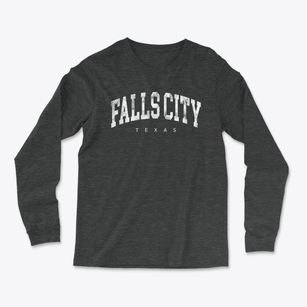 Falls City Texas Urban Vibe Light Soft Long Sleeve T-Shirt