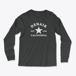 Denair California Star Light Soft Long Sleeve T-Shirt