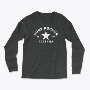 Fort Rucker Alabama Star Light Soft Long Sleeve T-Shirt