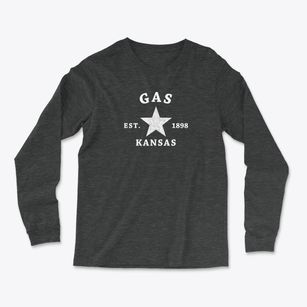 Gas Kansas Star Light Soft Long Sleeve T-Shirt