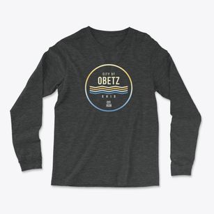 Obetz Ohio Color Fade Light Soft Long Sleeve T-Shirt