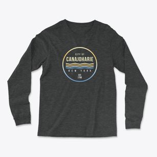 Canajoharie New York Color Fade Light Soft Long Sleeve T-Shirt