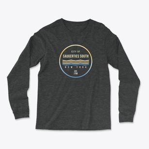 Saugerties South New York Color Fade Light Soft Long Sleeve T-Shirt