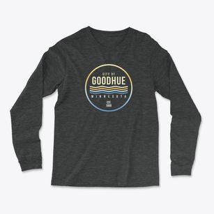 Goodhue Minnesota Color Fade Light Soft Long Sleeve T-Shirt