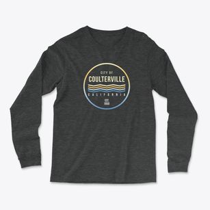 Coulterville California Color Fade Light Soft Long Sleeve T-Shirt