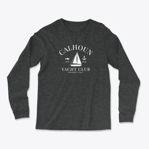 Calhoun Tennessee Yacht Club Light Soft Long Sleeve T-Shirt