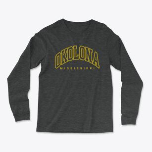 Okolona Mississippi Inline Light Soft Long Sleeve T-Shirt