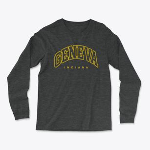 Geneva Indiana Inline Light Soft Long Sleeve T-Shirt