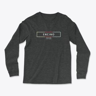 Encino Texas Artbox Light Soft Long Sleeve T-Shirt