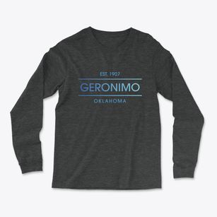 Geronimo Oklahoma Horizon Light Soft Long Sleeve T-Shirt