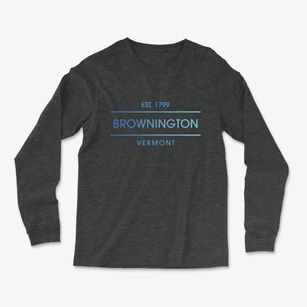 Brownington Vermont Horizon Light Soft Long Sleeve T-Shirt