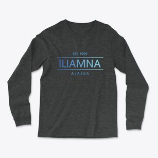 Iliamna Alaska Horizon Light Soft Long Sleeve T-Shirt