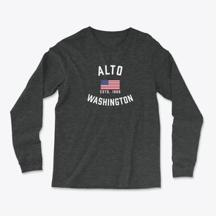 Alto Washington Patriot Light Soft Long Sleeve T-Shirt