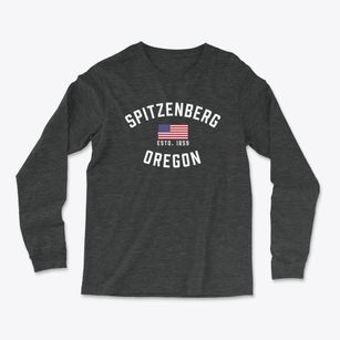 Spitzenberg Oregon Patriot Light Soft Long Sleeve T-Shirt