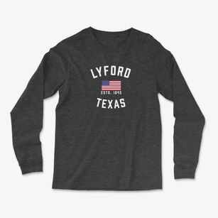 Lyford Texas Patriot Light Soft Long Sleeve T-Shirt