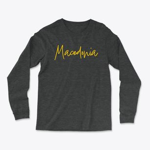 Macedonia Georgia Freestyle Light Soft Long Sleeve T-Shirt