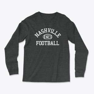 Nashville North Carolina Football Light Soft Long Sleeve T-Shirt