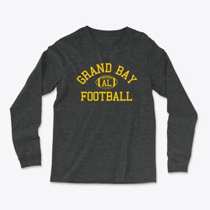 Grand Bay Alabama Football Light Soft Long Sleeve T-Shirt