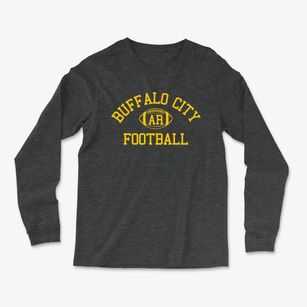 Buffalo City Arkansas Football Light Soft Long Sleeve T-Shirt