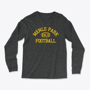 Menlo Park New Jersey Football Light Soft Long Sleeve T-Shirt