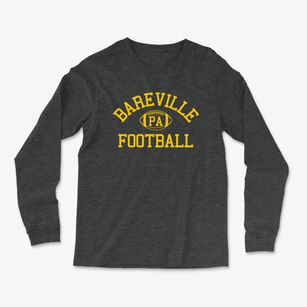 Bareville Pennsylvania Football Light Soft Long Sleeve T-Shirt