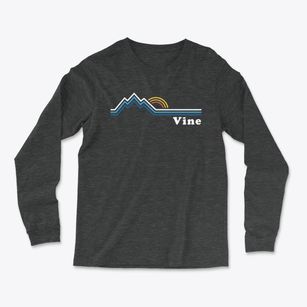 Vine Tennessee Mountain View Light Soft Long Sleeve T-Shirt
