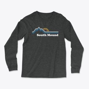 South Mound Kansas Mountain View Light Soft Long Sleeve T-Shirt
