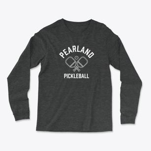 Pearland Texas Pickleball Light Soft Long Sleeve T-Shirt