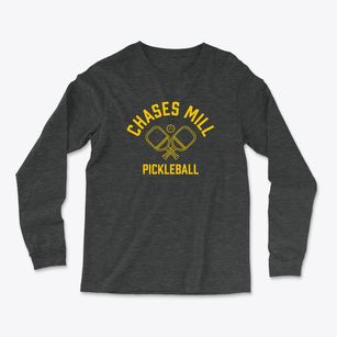 Chases Mill New Hampshire Pickleball Light Soft Long Sleeve T-Shirt