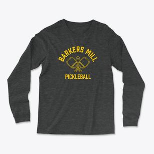 Barkers Mill Kentucky Pickleball Light Soft Long Sleeve T-Shirt