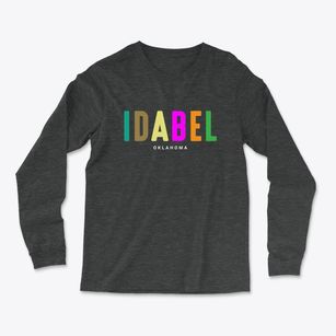 Idabel Oklahoma Color Pop Light Soft Long Sleeve T-Shirt