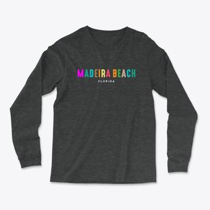 Madeira Beach Florida Color Pop Light Soft Long Sleeve T-Shirt